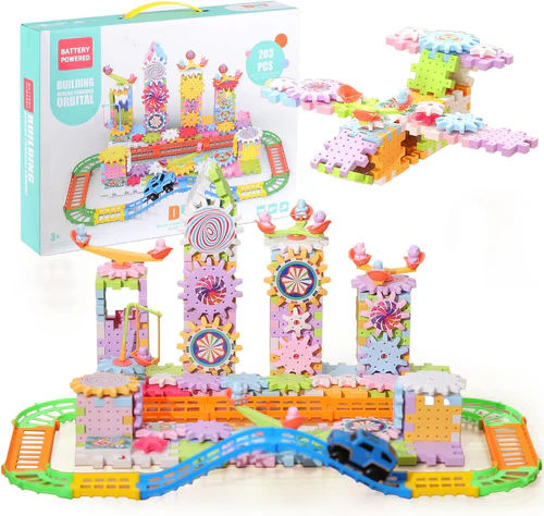 Electric Building Blocks 203PCS