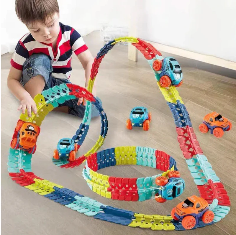 Race Track Toy Car Kids 96PCS