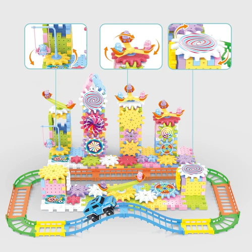 Electric Building Blocks 203PCS