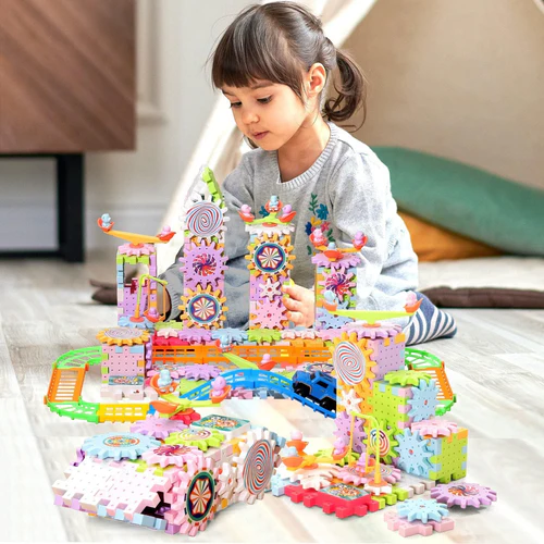 Electric Building Blocks 203PCS