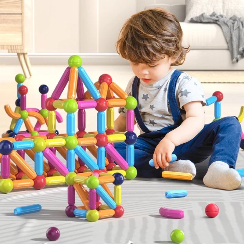 Smart Magnetic Ball Rod Toys Kids Original