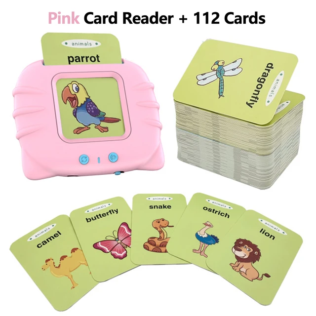 Flash cards, English vocabulary games