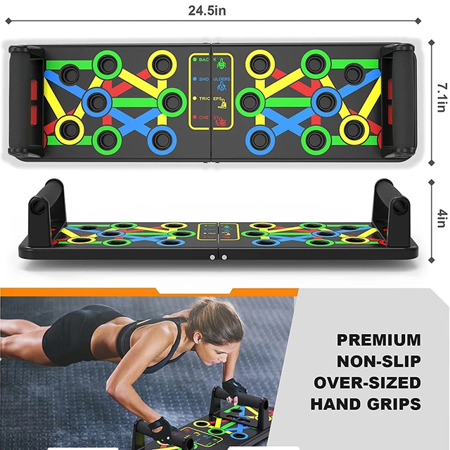 Multifunctional Folding Push-Up Board